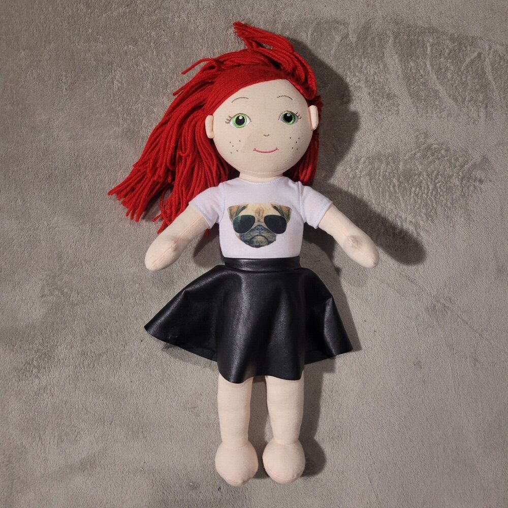 Cracker Barrel Believe in Yourself Red Haired Yarn Children’s Doll toys